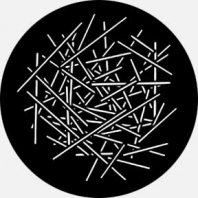 Гобо металлические Rosco Breakups 77421 Wrectilinear чёрный — купить в Москве в интернет-магазине Snabimport